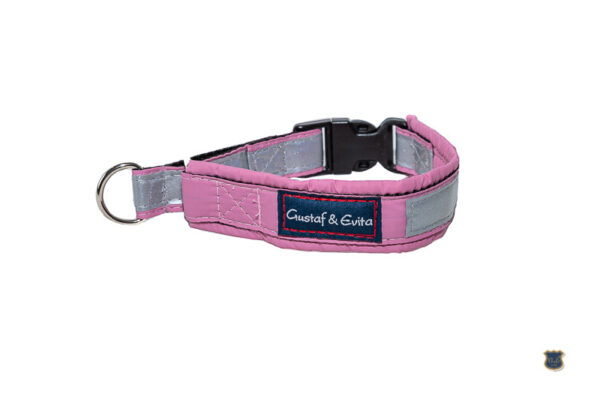 Gustaf & Evita Quick Halsband release reflex Gammelrosa