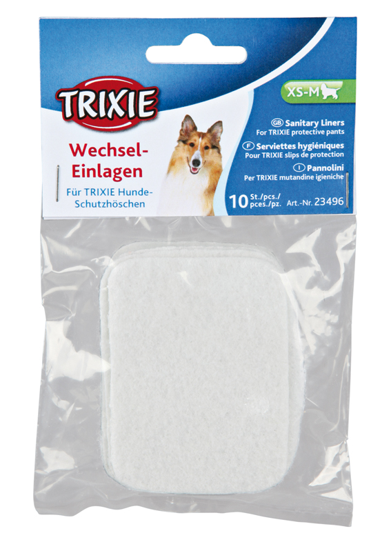 Trixie tikskyddsinlägg 10-pack 3 olika storlekar