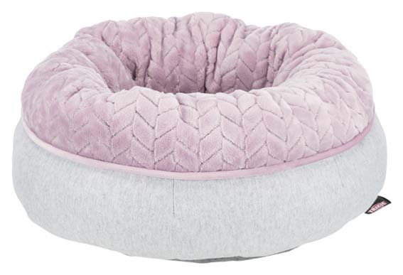 Trixie Junior bädd, rund, ø 40 cm, ljusgrå/ljuslila - Bild 2