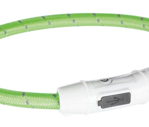 Flash light ring USB ø 7 mm, limegrön i 3 storlekar