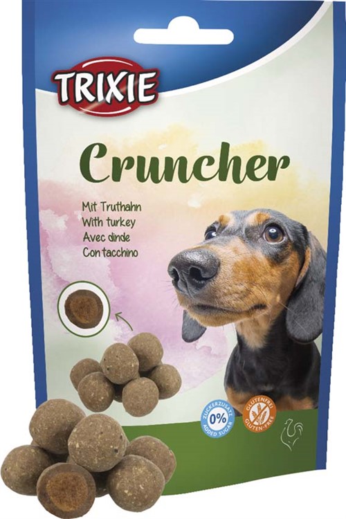 Trixie Cruncher med kalkon, 140 g