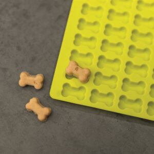 Bakform/Lick´n´Snack platta, ben, silikon, 38 × 28 cm