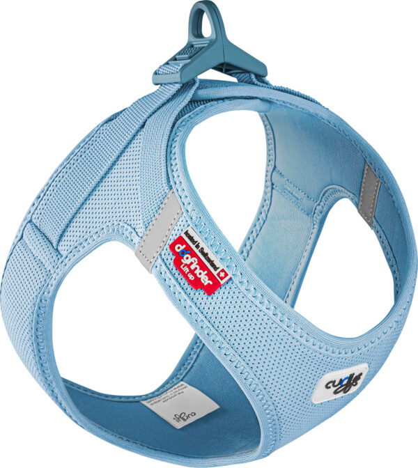 Curli – Step- in Vest sele Clasp Air-Mesh Skyblue
